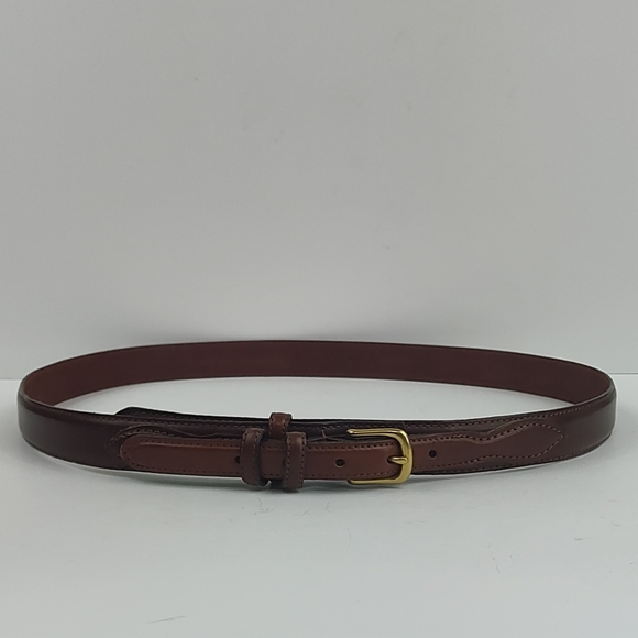 Italian Leather Belt, Size 42 - Picture 1 of 12